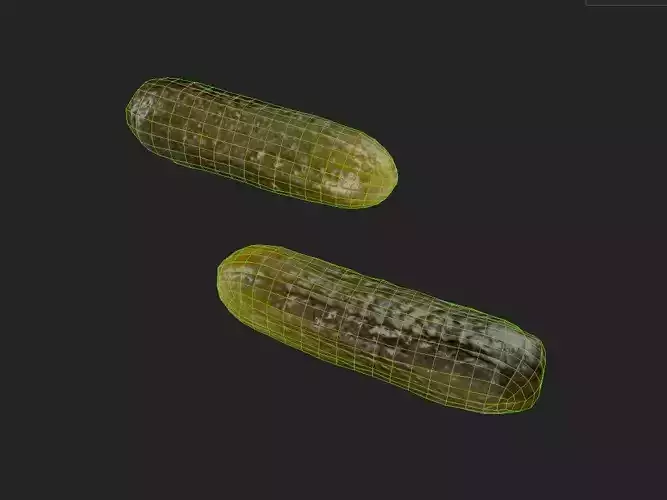 Pickle  M06 Low-poly 3D model 2