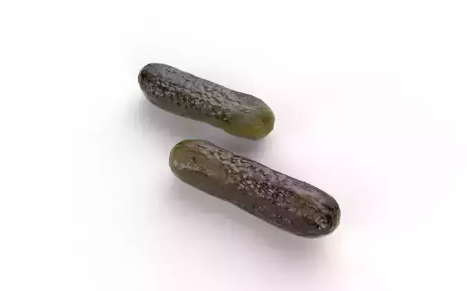 Pickle  M08 Low-poly 3D model 6