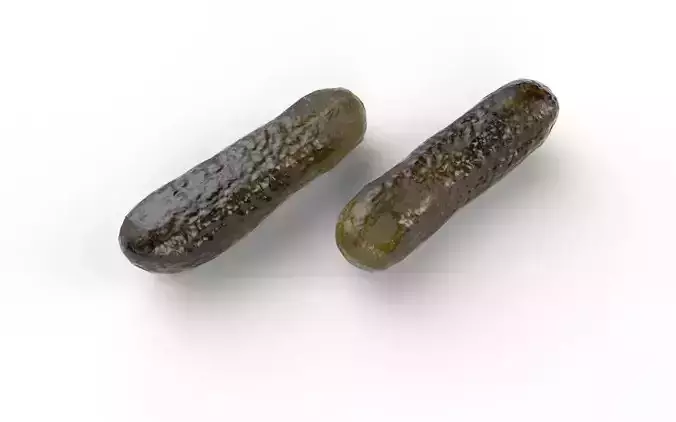 Pickle  M08 Low-poly 3D model 5