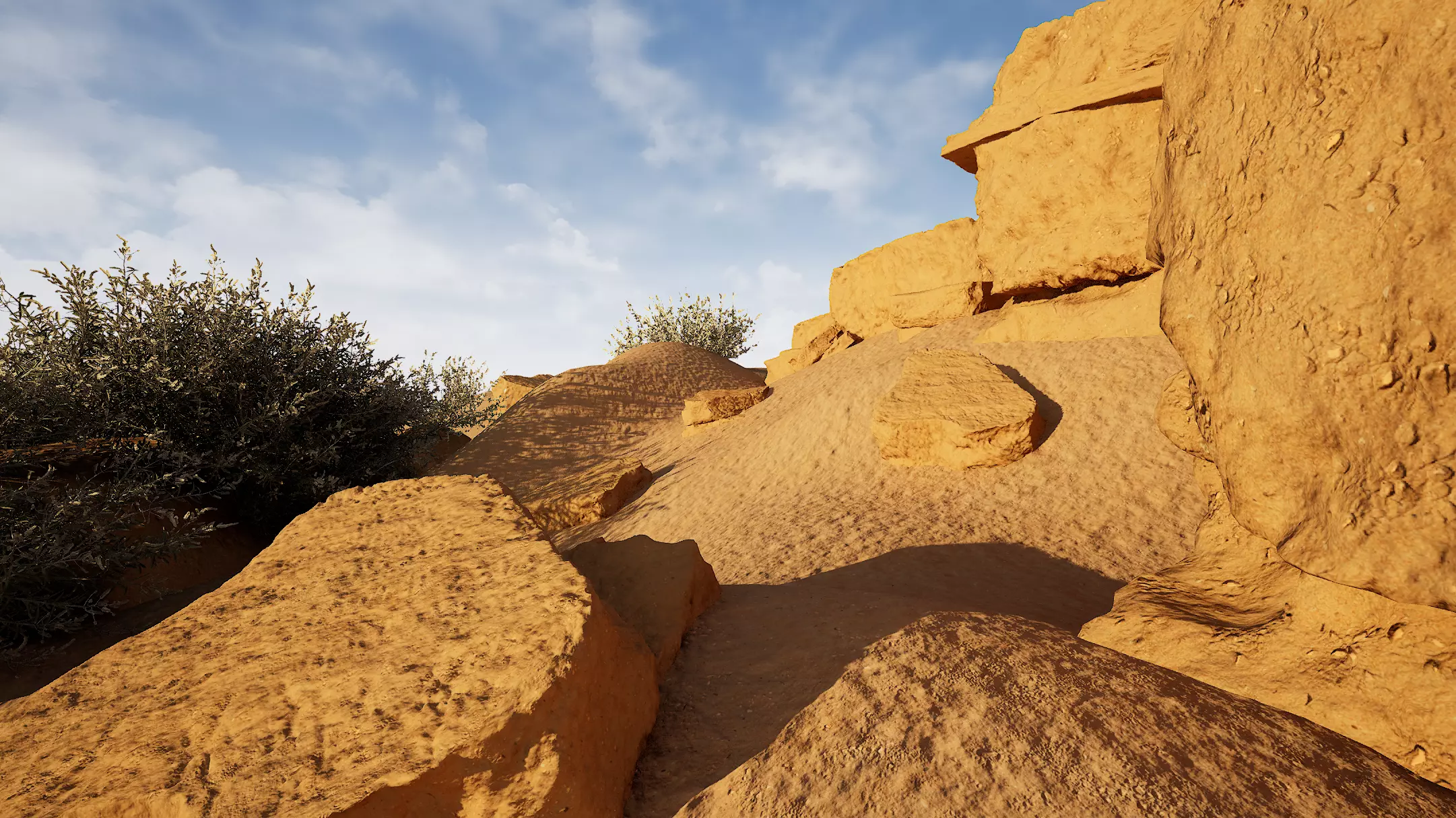 Rock01 Low-poly 3D model_4