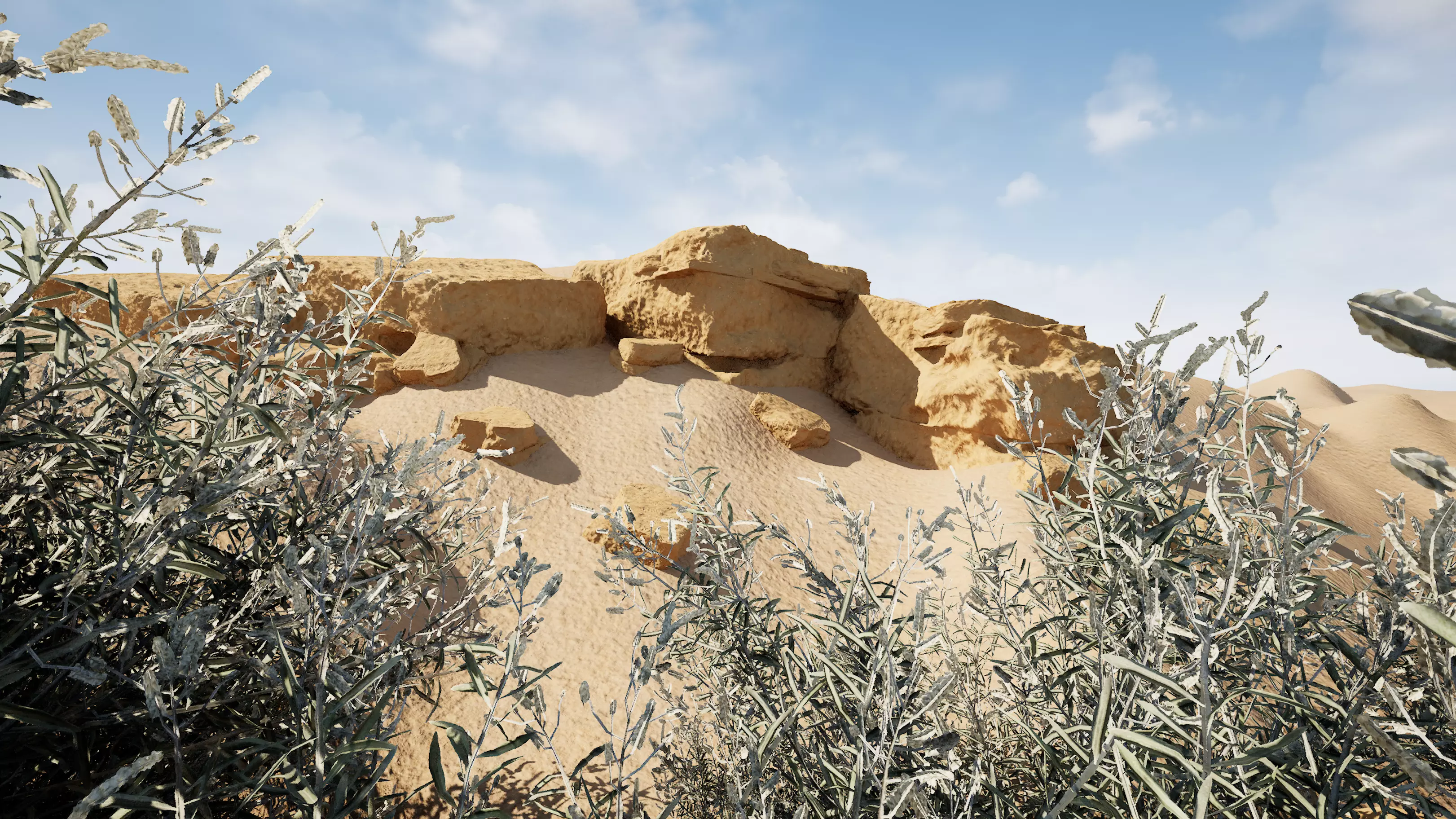 Rock01 Low-poly 3D model_0