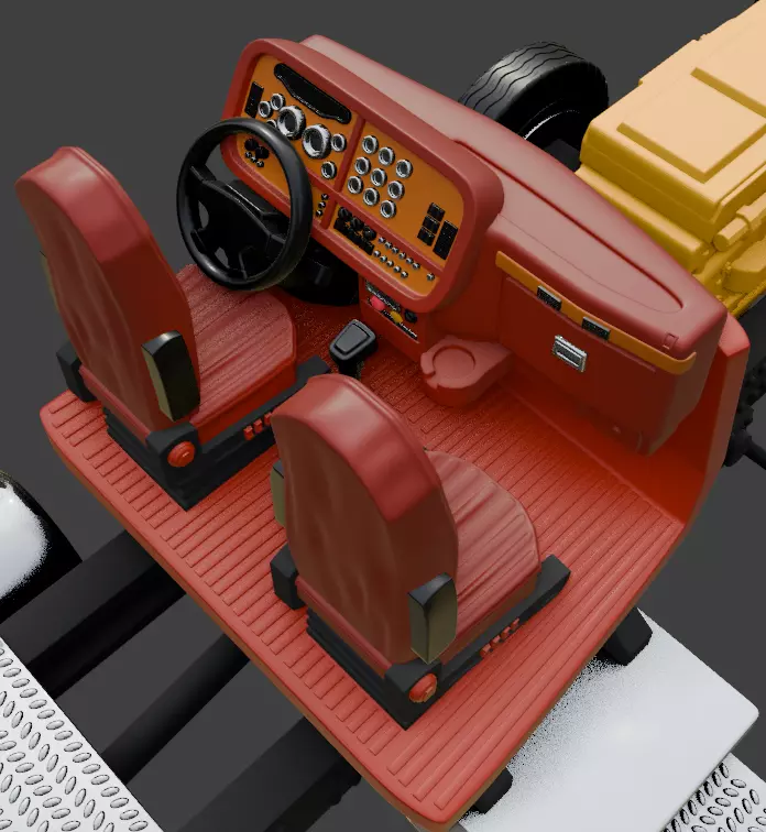 PETERBILT 379 SLEEPER  3D print model_6