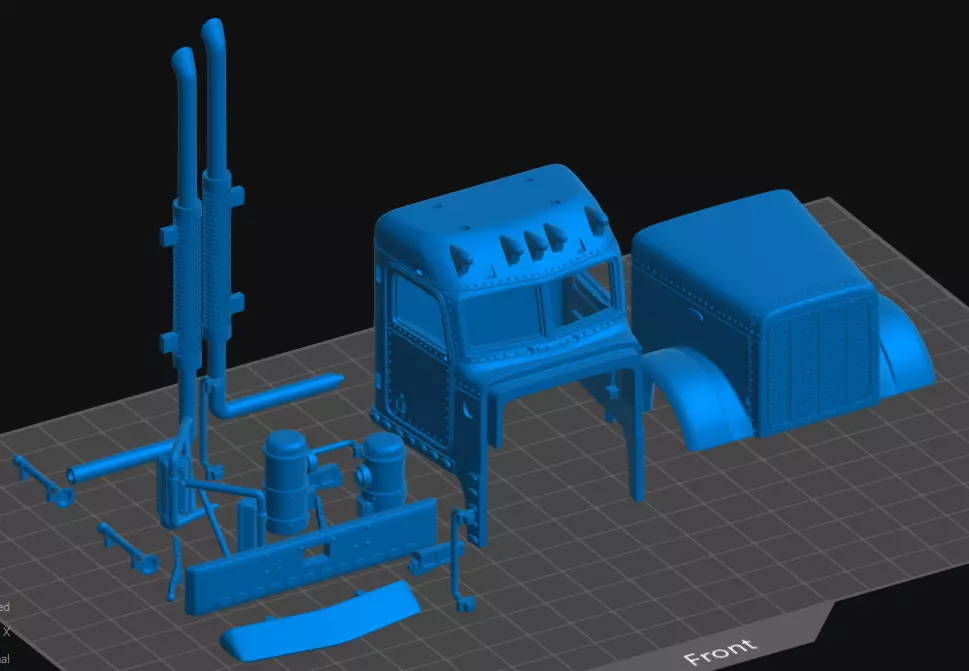 PETERBILT 379 SLEEPER  3D print model_7