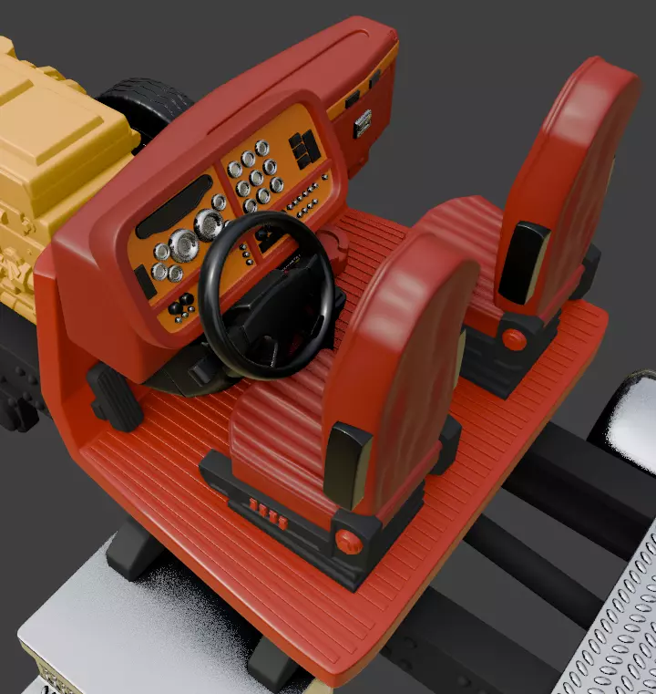 PETERBILT 379 SLEEPER  3D print model_5