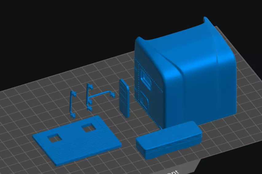 PETERBILT 379 SLEEPER  3D print model_9