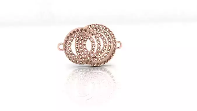 round jewelry pendant