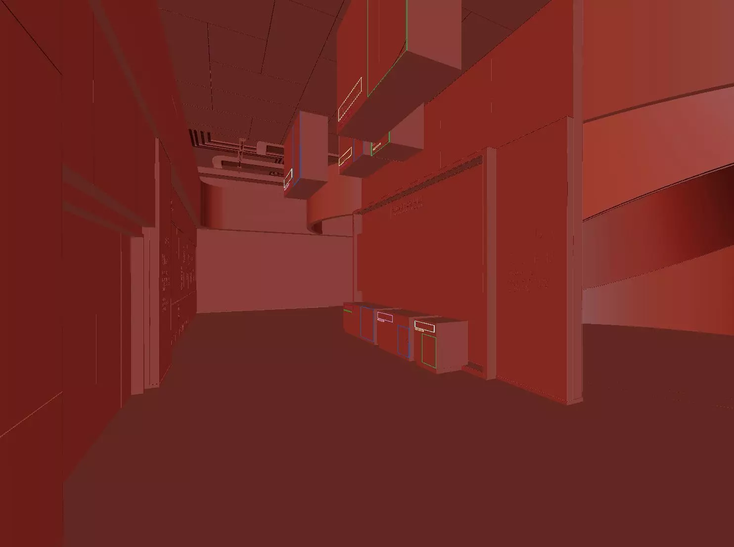 Tech Exhibition Hall 3D model_11