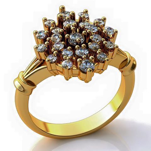 stl 3d ring 011 3D print model