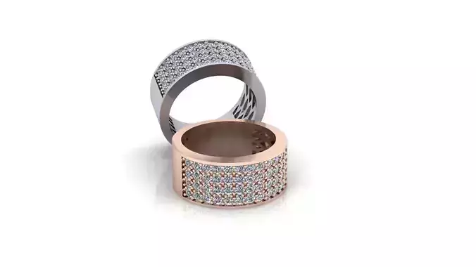 pave setting jewelry ring