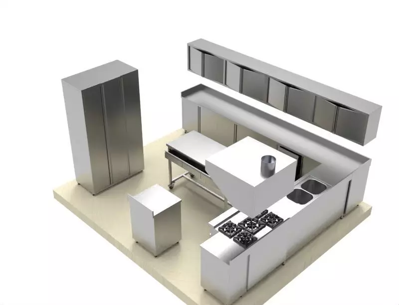 KITCHEN 44 3D model_10