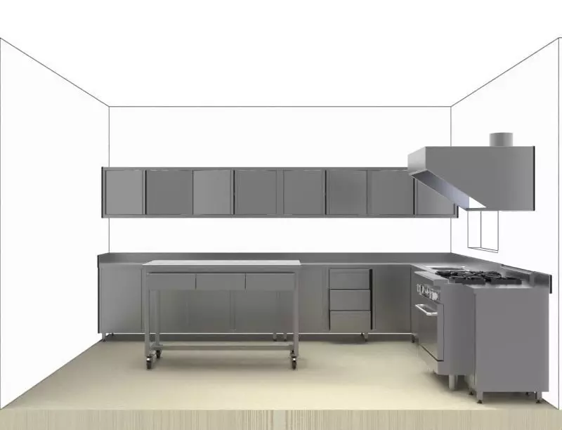 KITCHEN 44 3D model_5