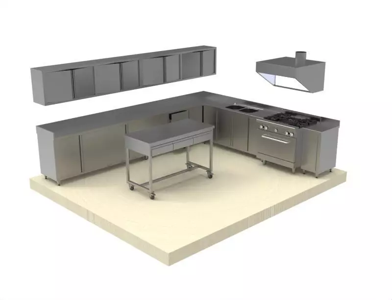 KITCHEN 44 3D model_0