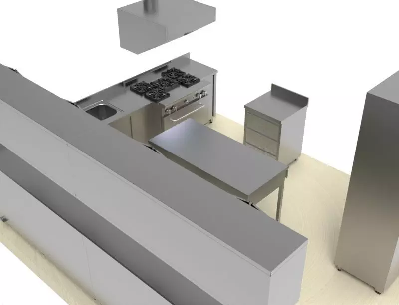 KITCHEN 44 3D model_9