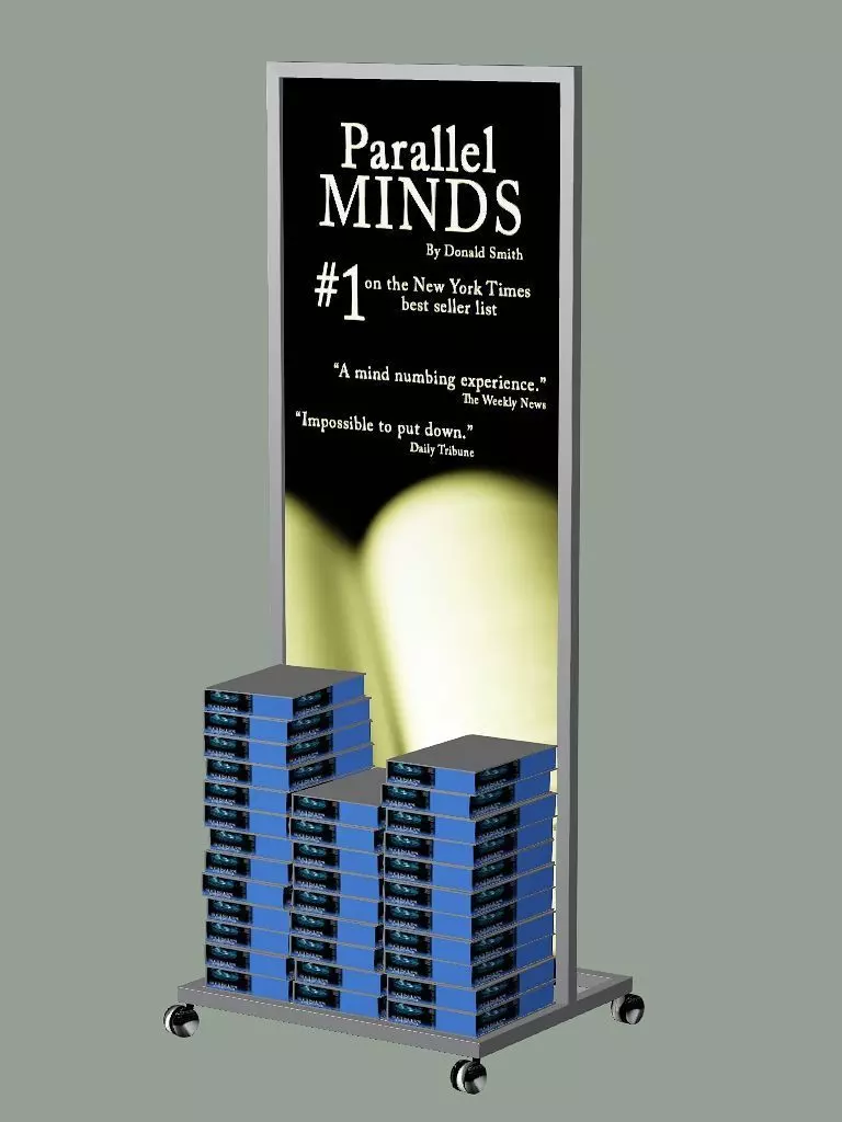 Bookstore 03 Book Store Low-Poly 3D model Low-poly 3D model_12