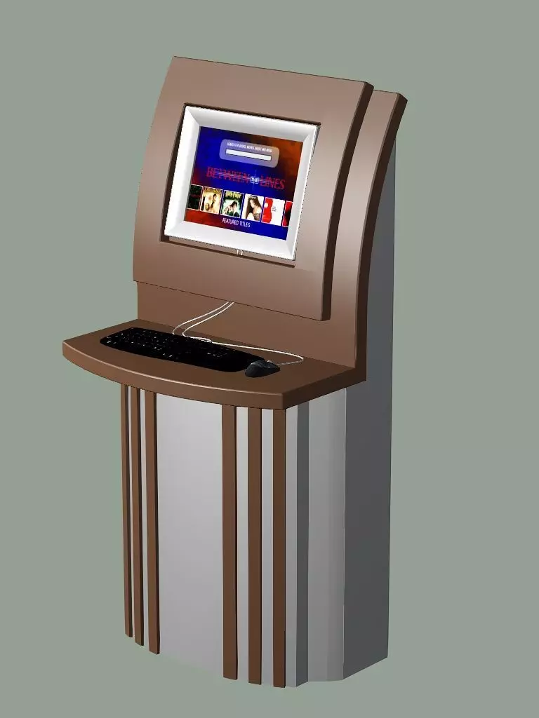 Bookstore 03 Book Store Low-Poly 3D model Low-poly 3D model_14