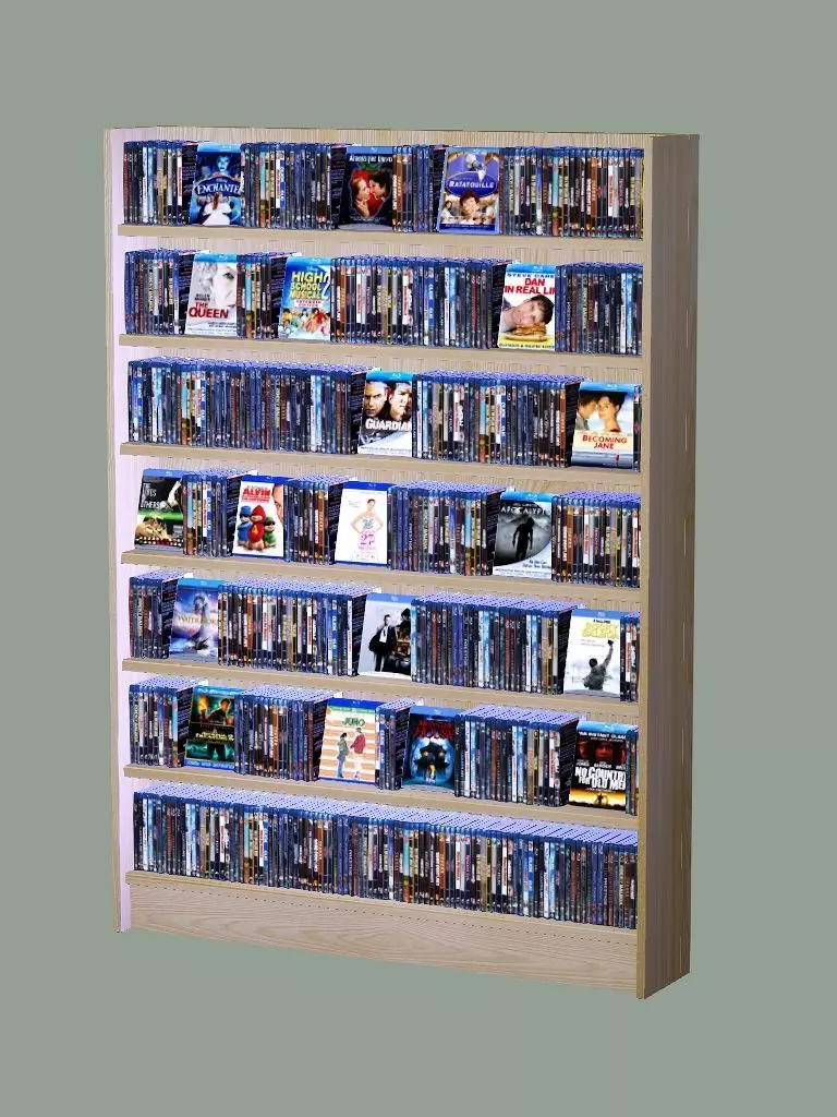 Bookstore 03 Book Store Low-Poly 3D model Low-poly 3D model_16