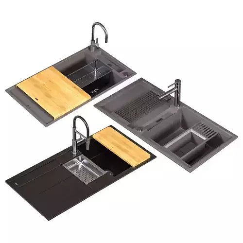 Blanco sink set