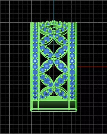 eternity engagement jewelry ring 3D print model_2