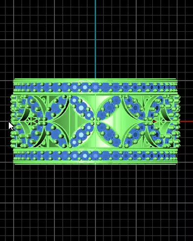 eternity engagement jewelry ring 3D print model_3