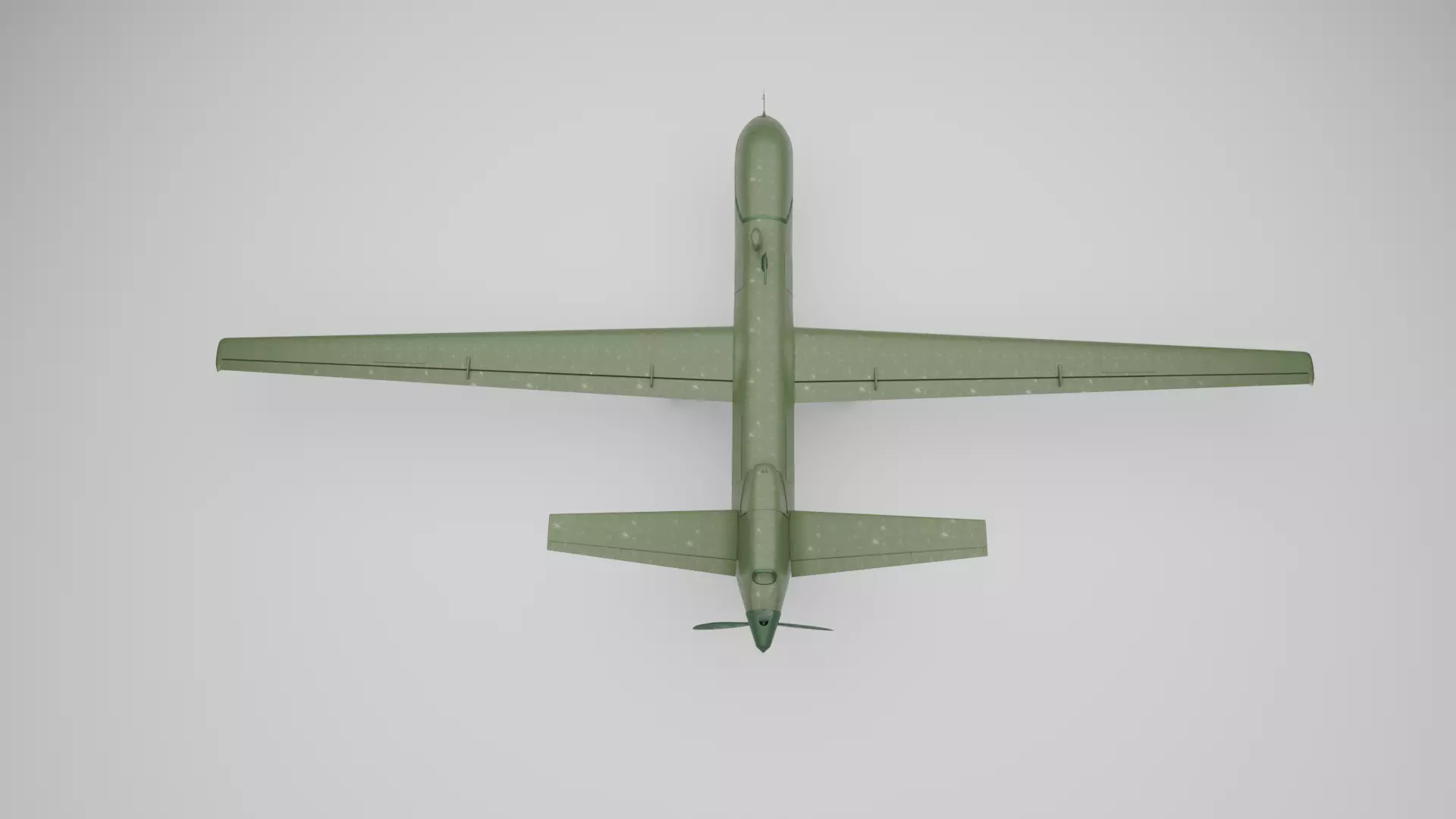 Military Drone 3D Model - High Quality Game Ready Detailed 3D model_5