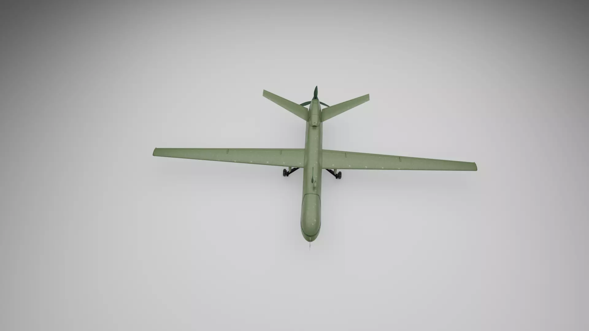 Military Drone 3D Model - High Quality Game Ready Detailed 3D model_2
