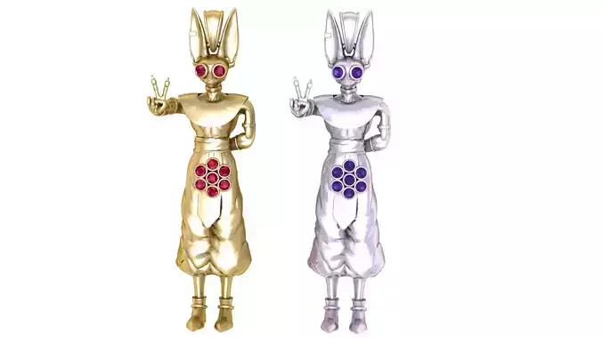 MEN PENDANT 3D PRINTABLE MODEL 