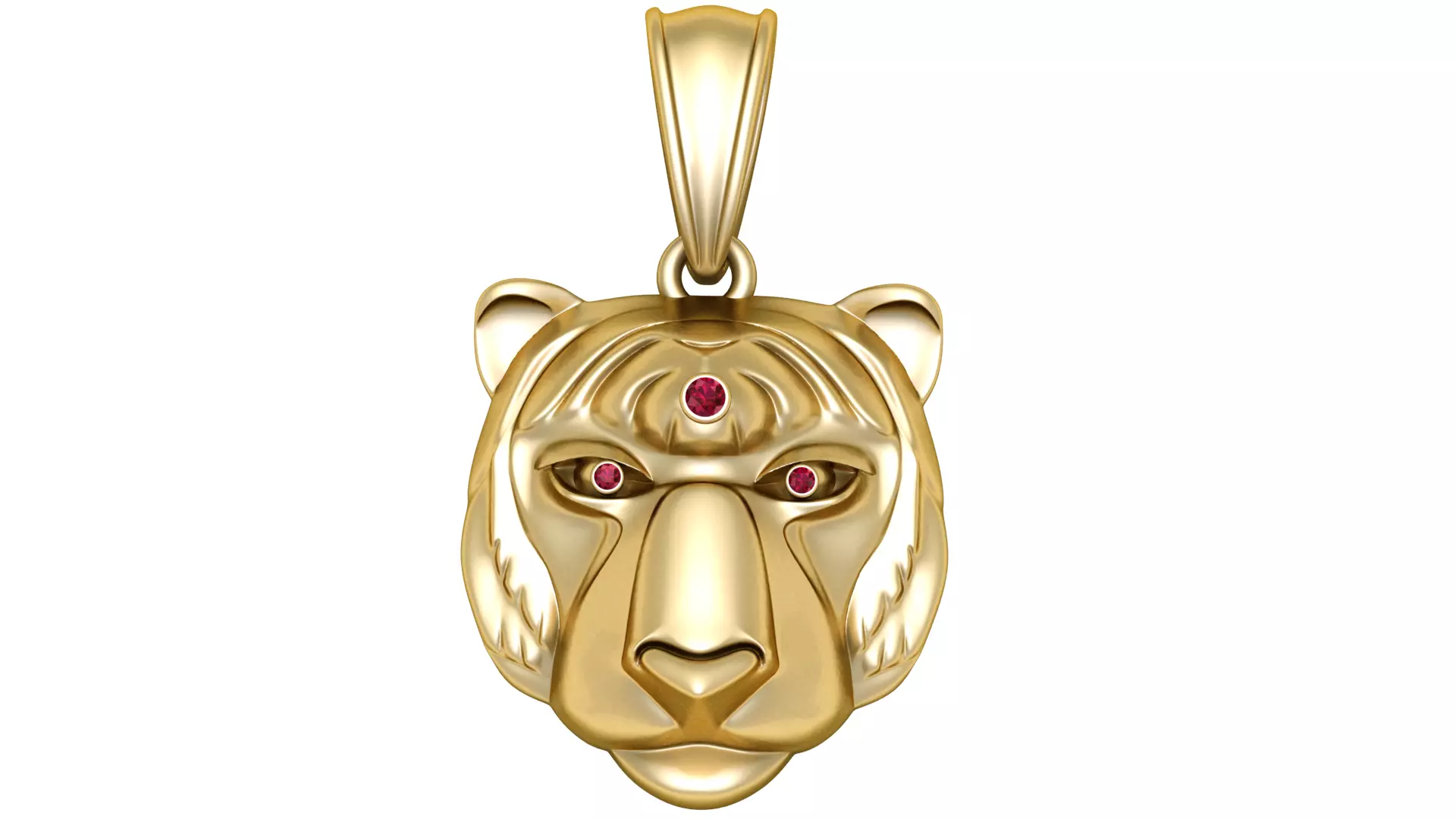TIGGER FACES PENDANT 3D PRINTABLE MODEL  3D print model_1