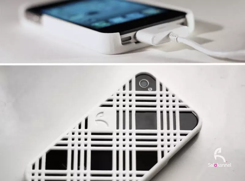 Stripes case for iPhone 4 3D print model