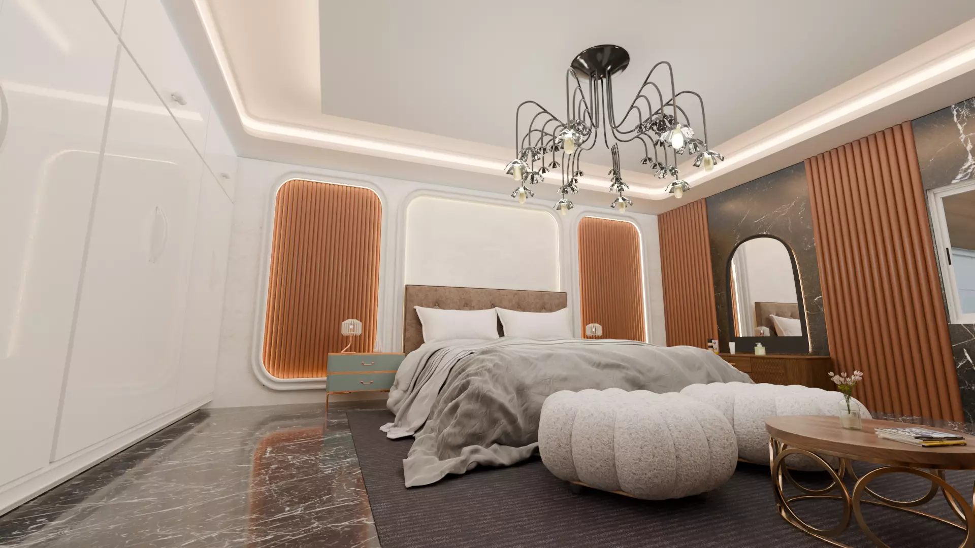 Full Apartment Pack Interior 3D Model Blender Scene Low-poly 3D model_21