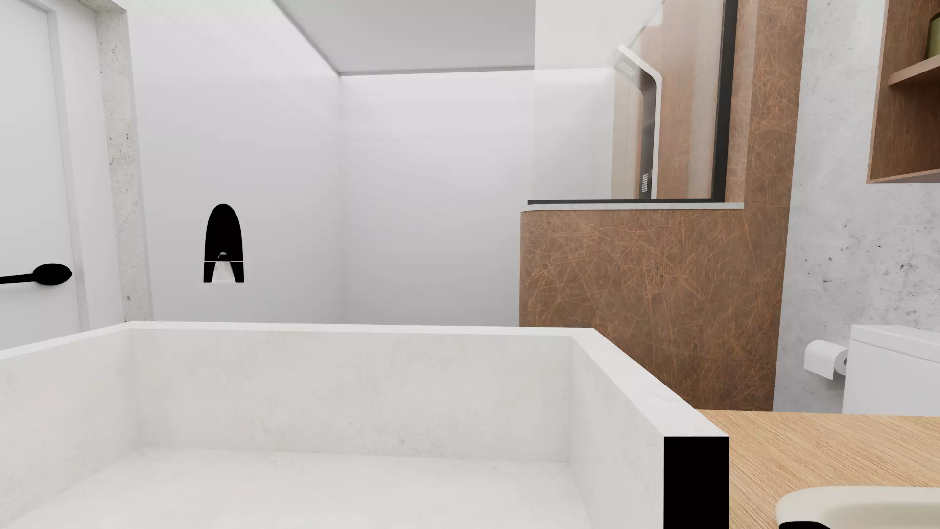 Full Apartment Pack Interior 3D Model Blender Scene Low-poly 3D model_32