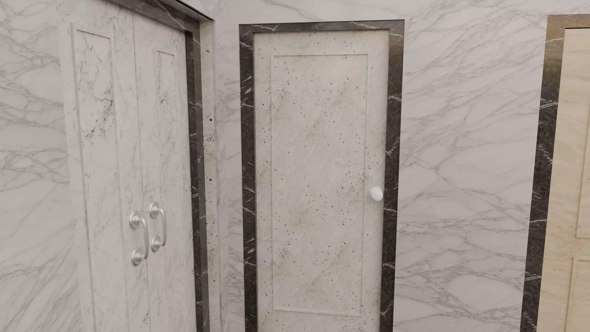 Full Apartment Pack Interior 3D Model Blender Scene Low-poly 3D model_20