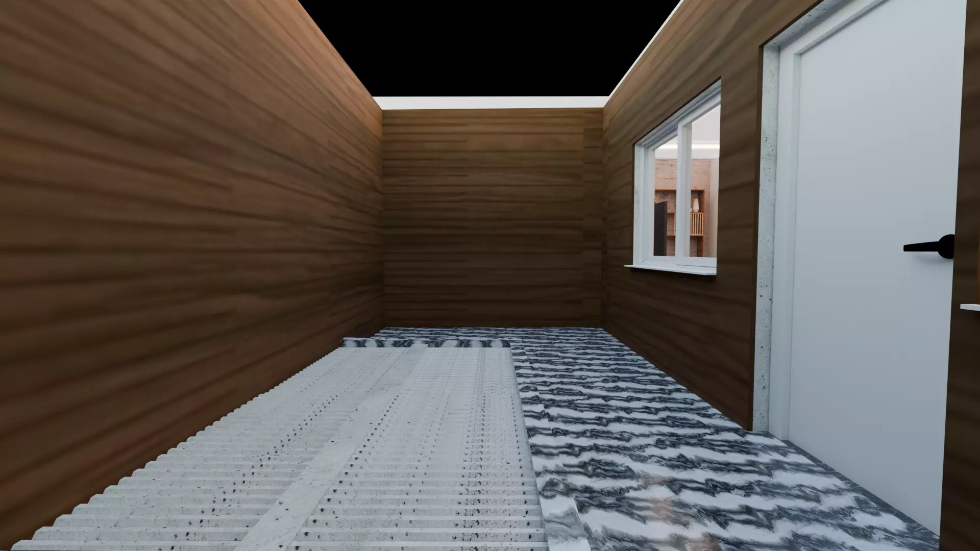 Full Apartment Pack Interior 3D Model Blender Scene Low-poly 3D model_25