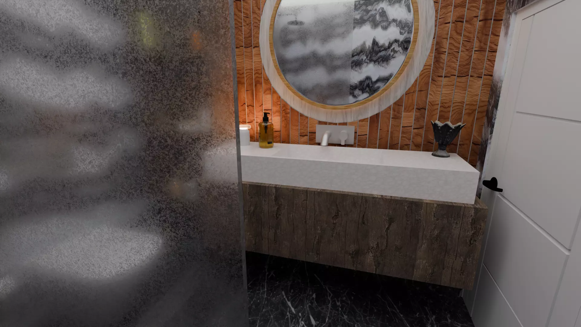 Full Apartment Pack Interior 3D Model Blender Scene Low-poly 3D model_26