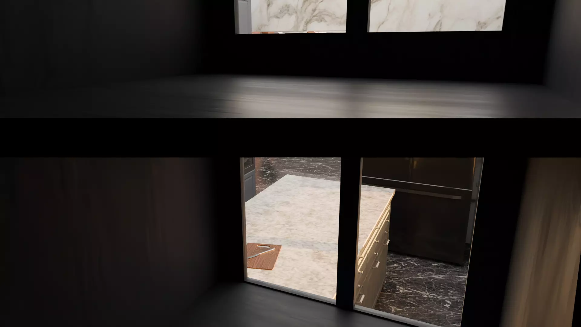 Full Apartment Pack Interior 3D Model Blender Scene Low-poly 3D model_15