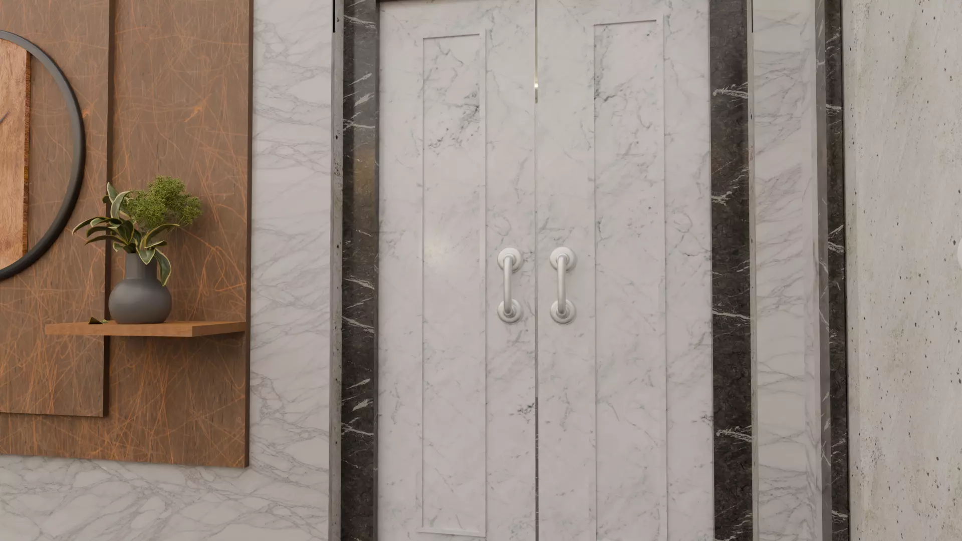 Full Apartment Pack Interior 3D Model Blender Scene Low-poly 3D model_17