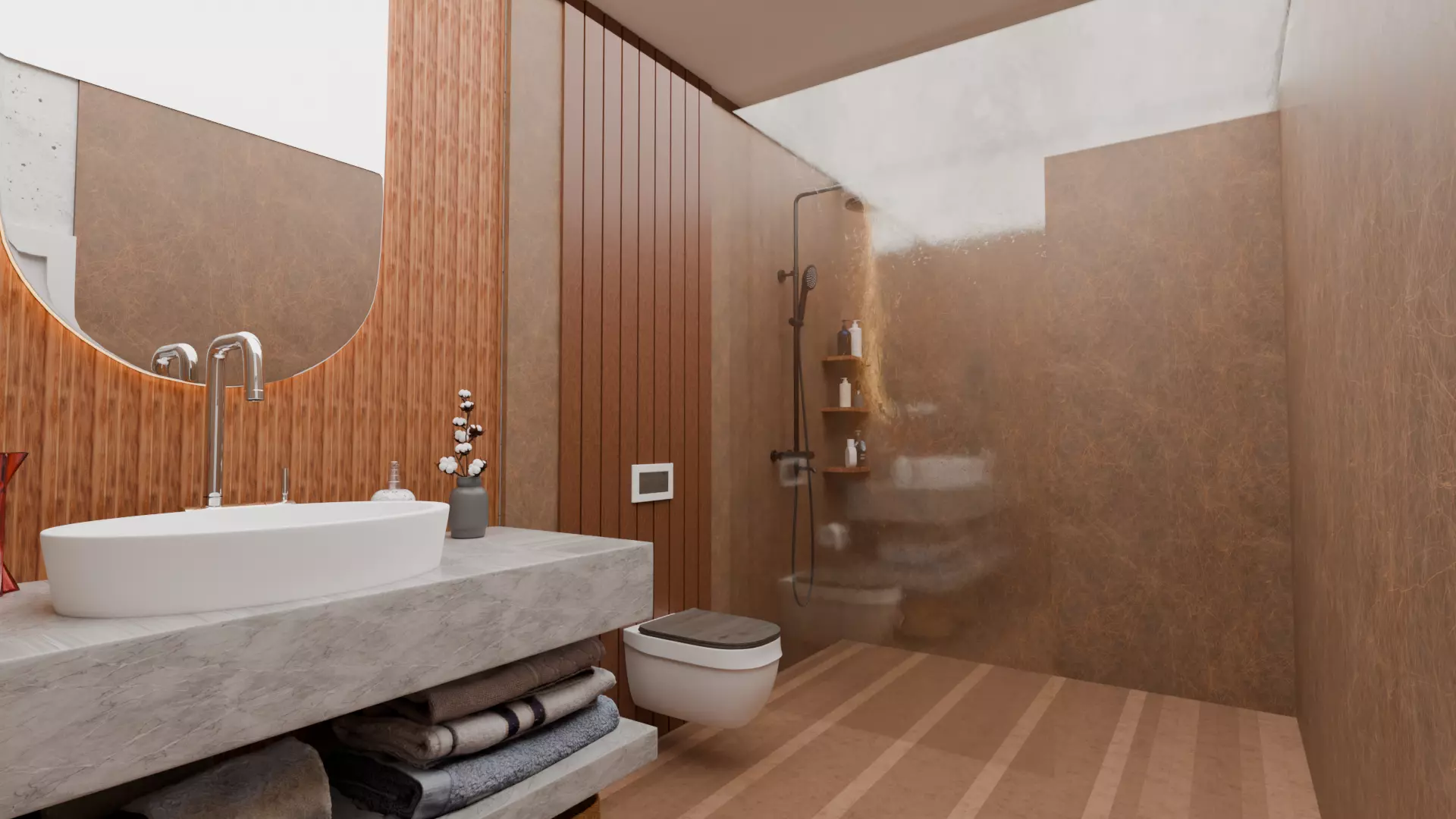 Full Apartment Pack Interior 3D Model Blender Scene Low-poly 3D model_13