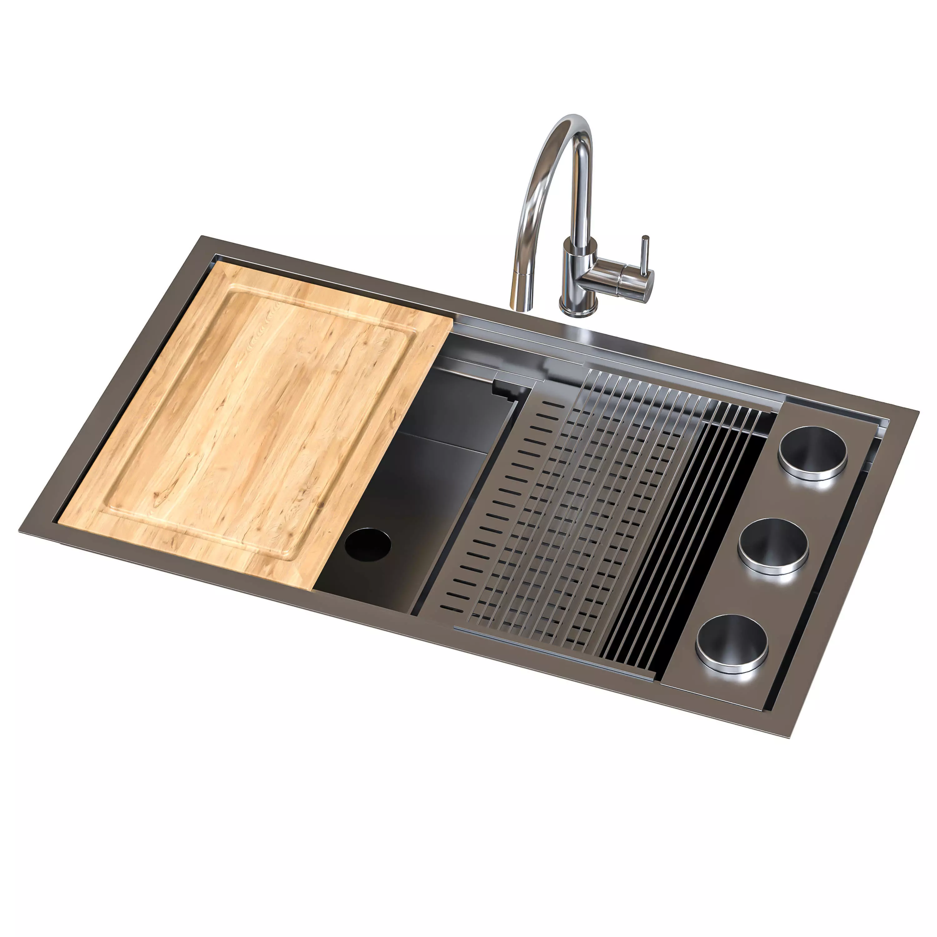 Artinox sink set 3D model_5