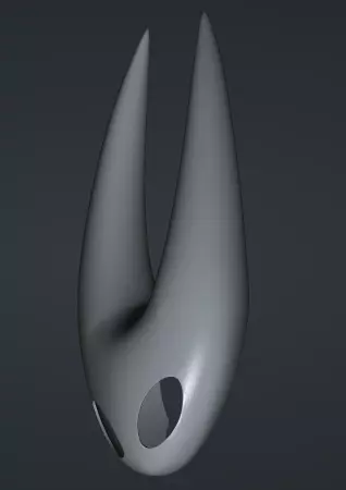 HORNET MASK HELMET  HOLLOW KNIGHT SILKSONG PROP COSPLAY 3D print model_2