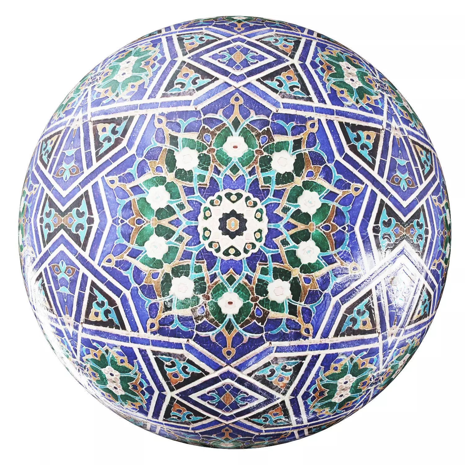 Texture mozaik 3D model