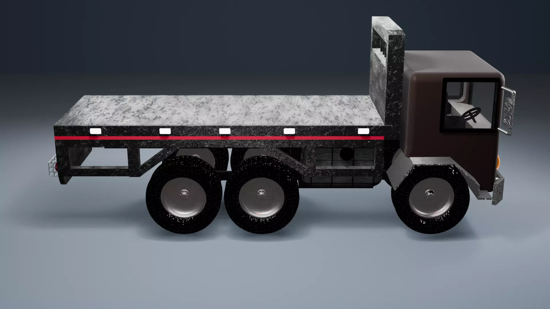 lorry 3D model_4