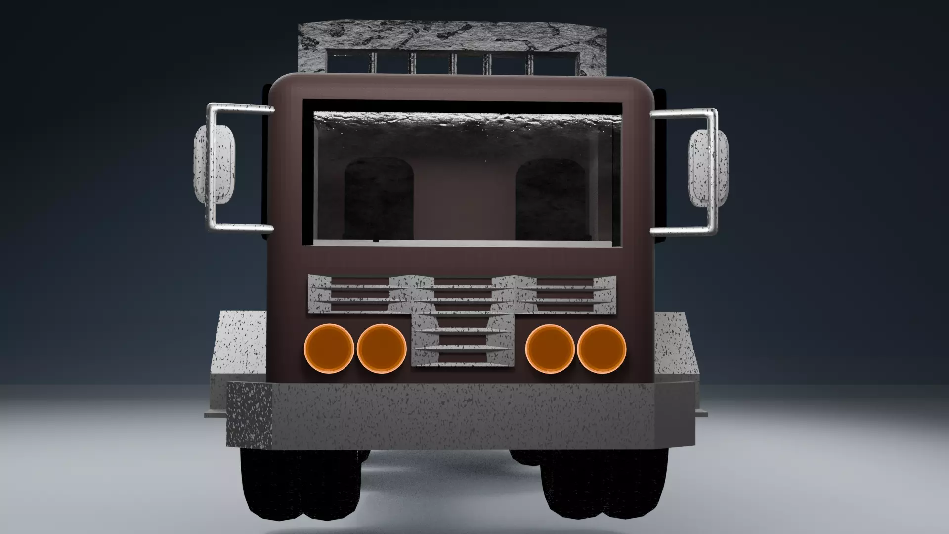 lorry 3D model_3
