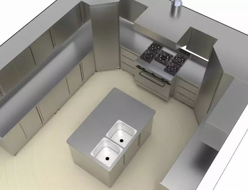 KITCHEN 45 3D model_5