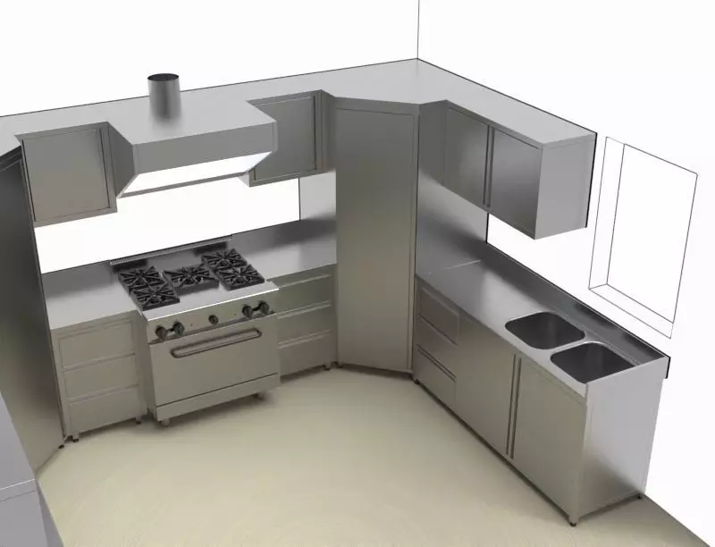 KITCHEN 45 3D model_3