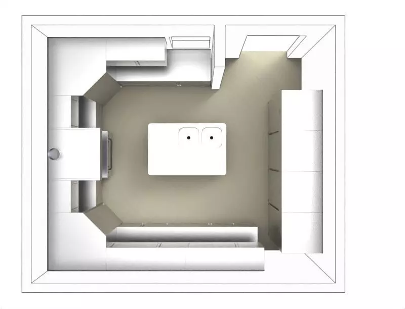 KITCHEN 45 3D model_7