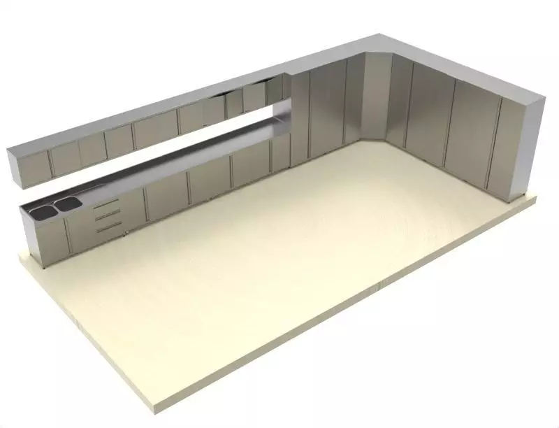 KITCHEN 45 3D model_1