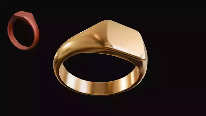 Pinky Ring 3D print model