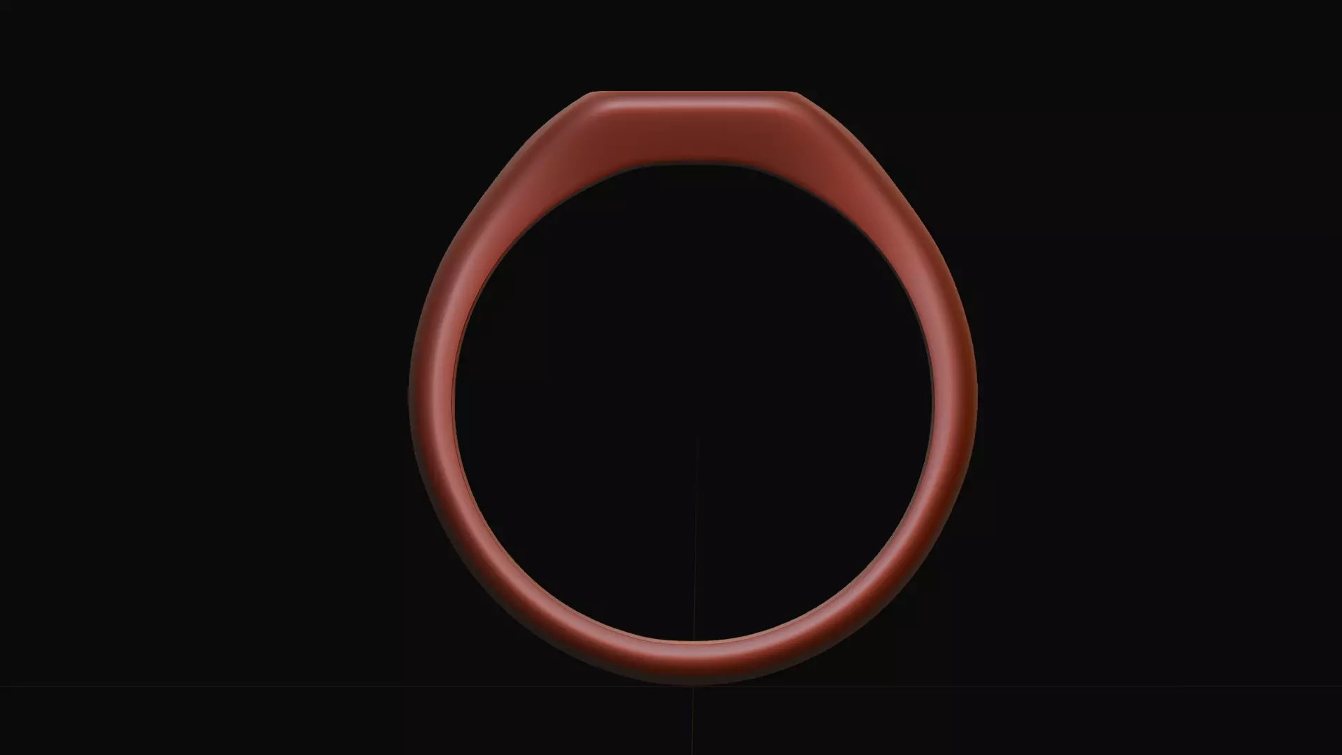 Pinky Ring 3D print model_3