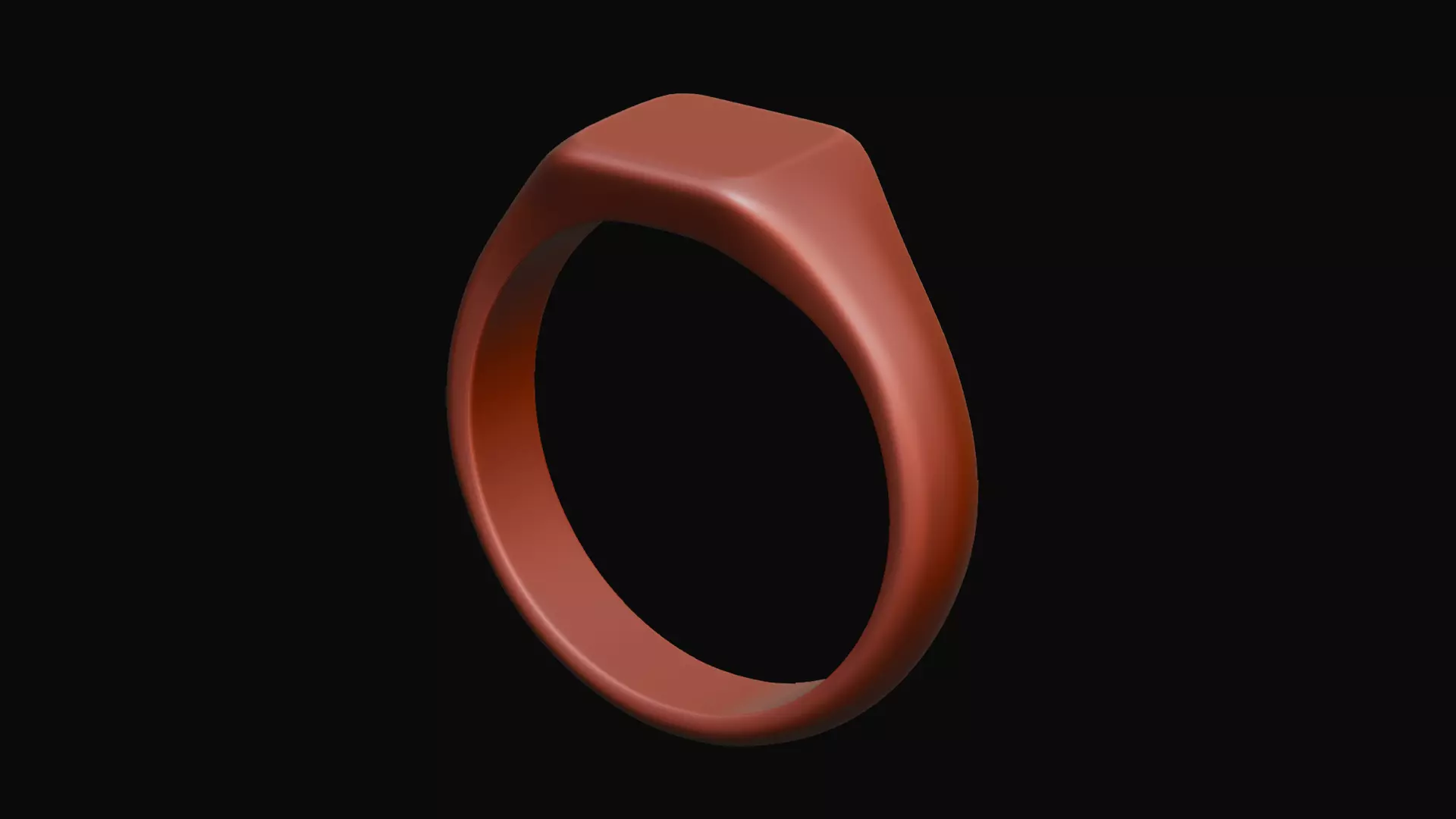 Pinky Ring 3D print model_2