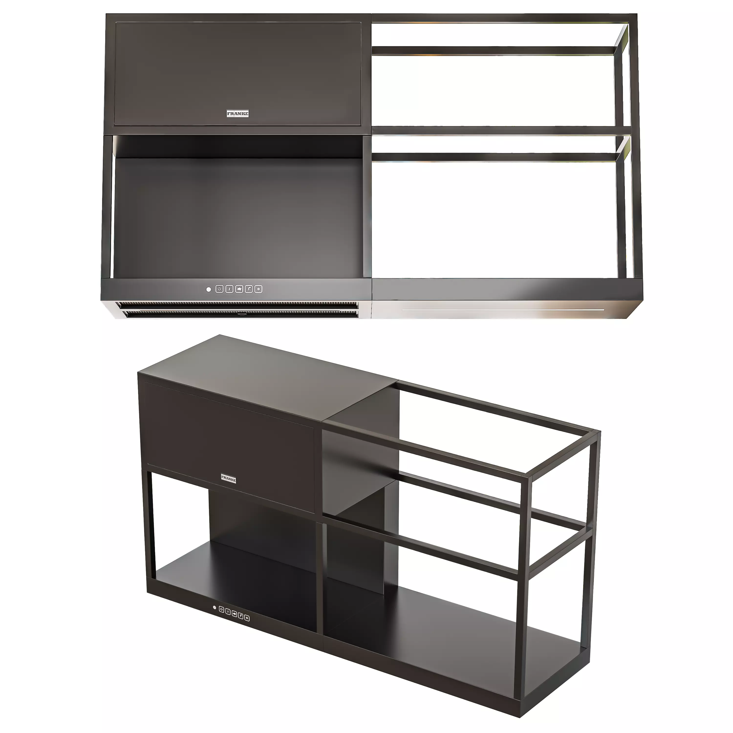 Franke appliance set2 3D model_0