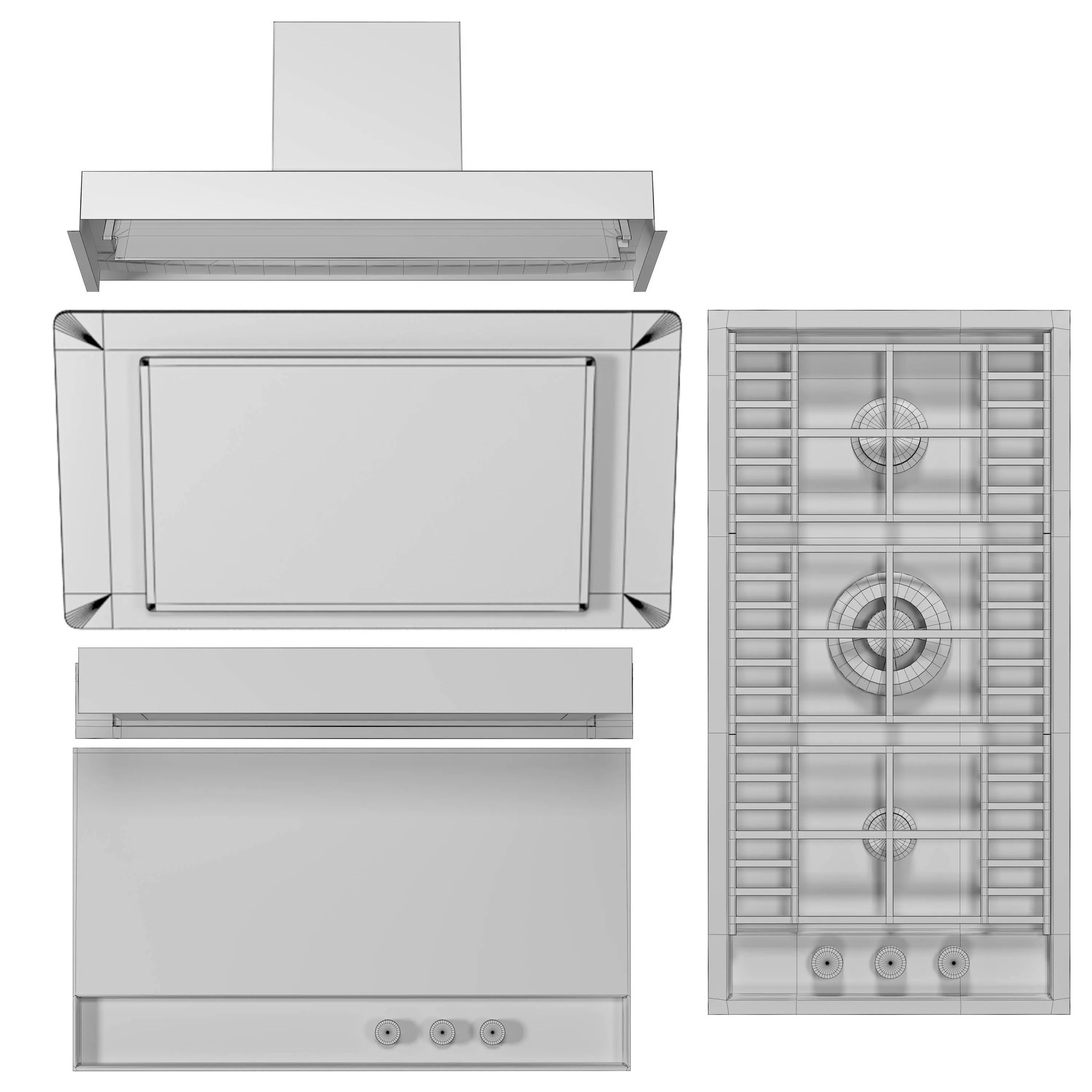Franke appliance set3 3D model_6